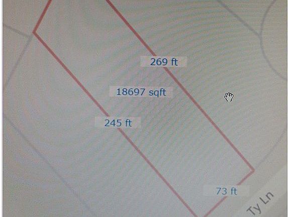 Lot 10 feet utility easement