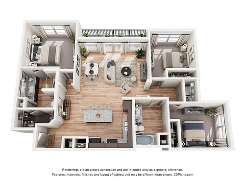Floor plan C1