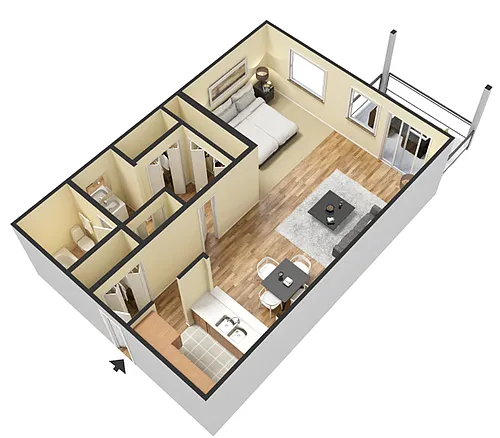 Floor plan Sapling