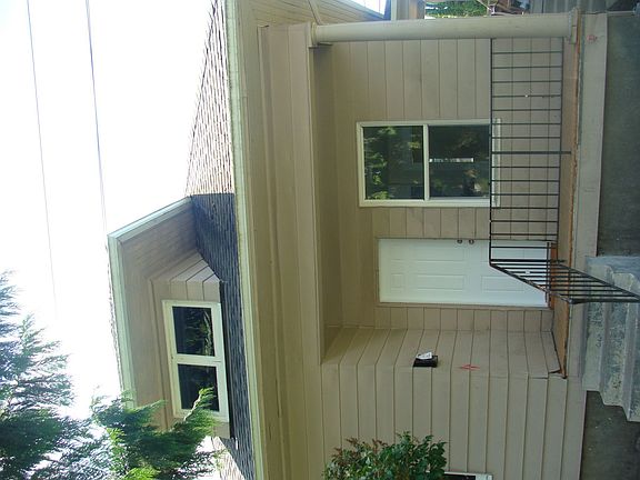front porch and attic window