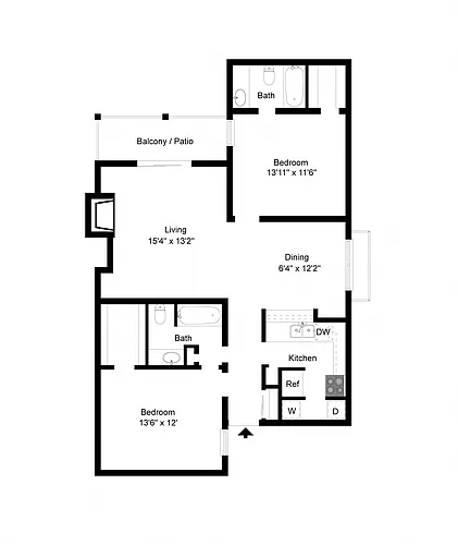 Floor plan B2