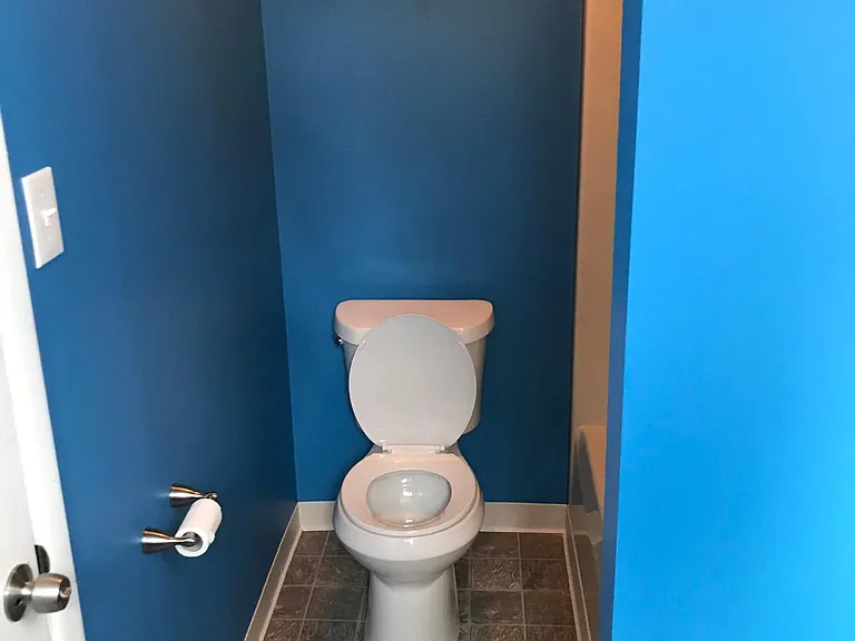 Full bath. Located off bedroom.