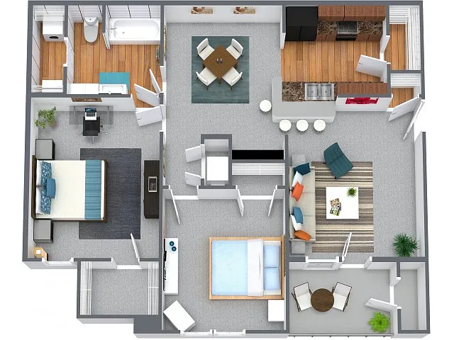 Floor plan Willow Oak