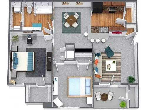 Floor plan Willow Oak