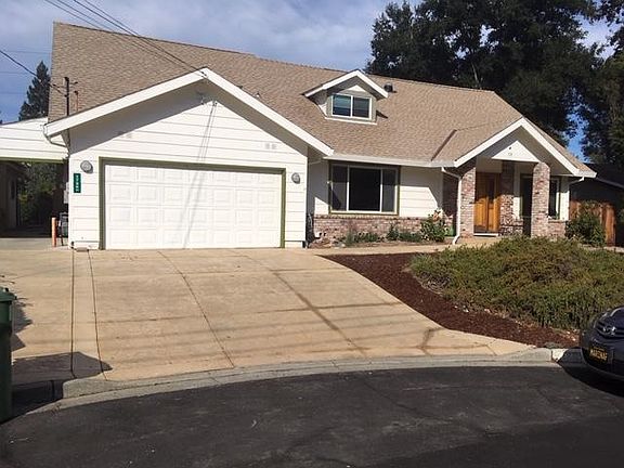 This is the house the inlaw is located in. It is entered via the carport beside the garage and is the second story above the garage over to the dormer.