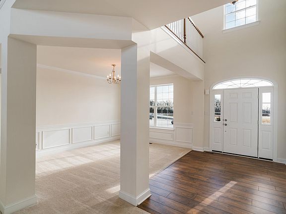 Foyer Inside The Harrison-Side Entry, A New Home From Hallmark Homes