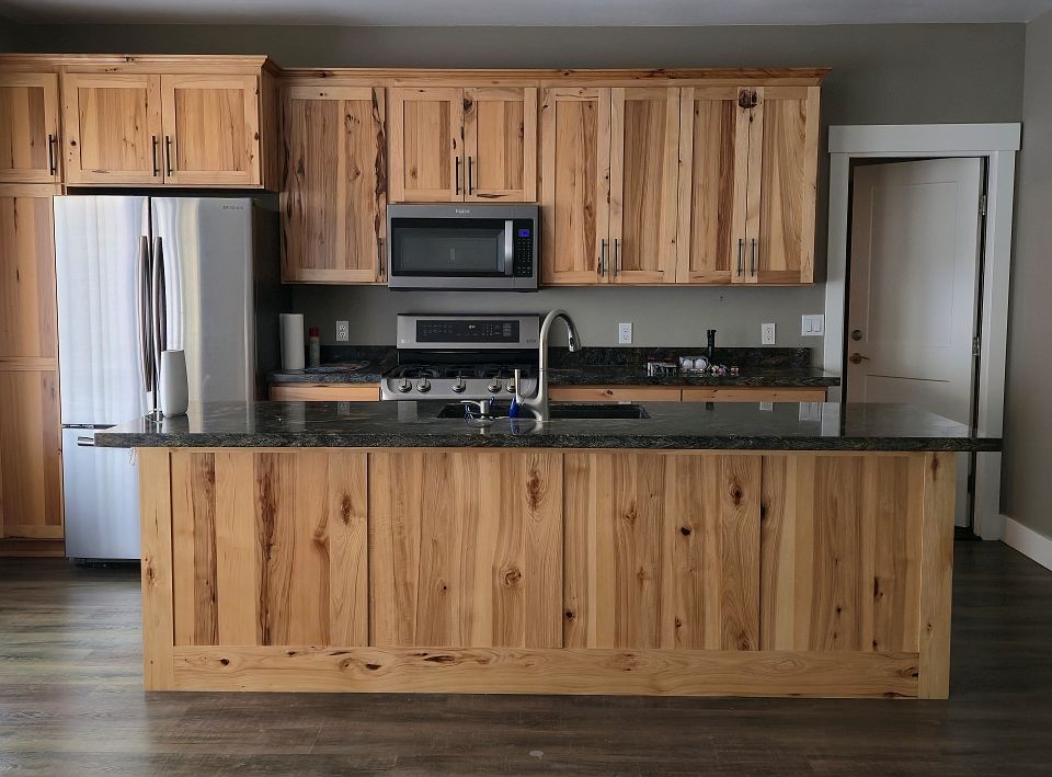 Kitchen and Island