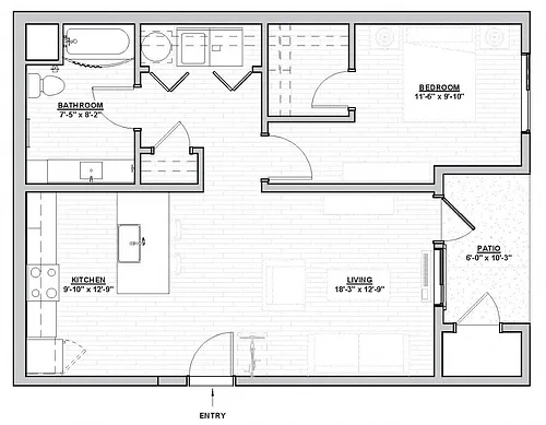 Floor plan Hagen - 1x1 A1