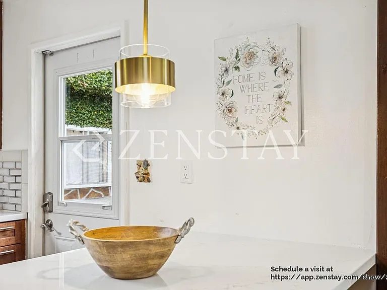 Newly Renovated Open Kitchen and Dining Area