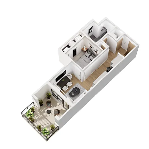 Floor plan B-A41