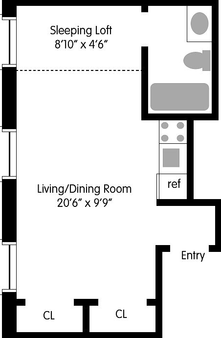 1st image of 234 E 35th St APT 9F