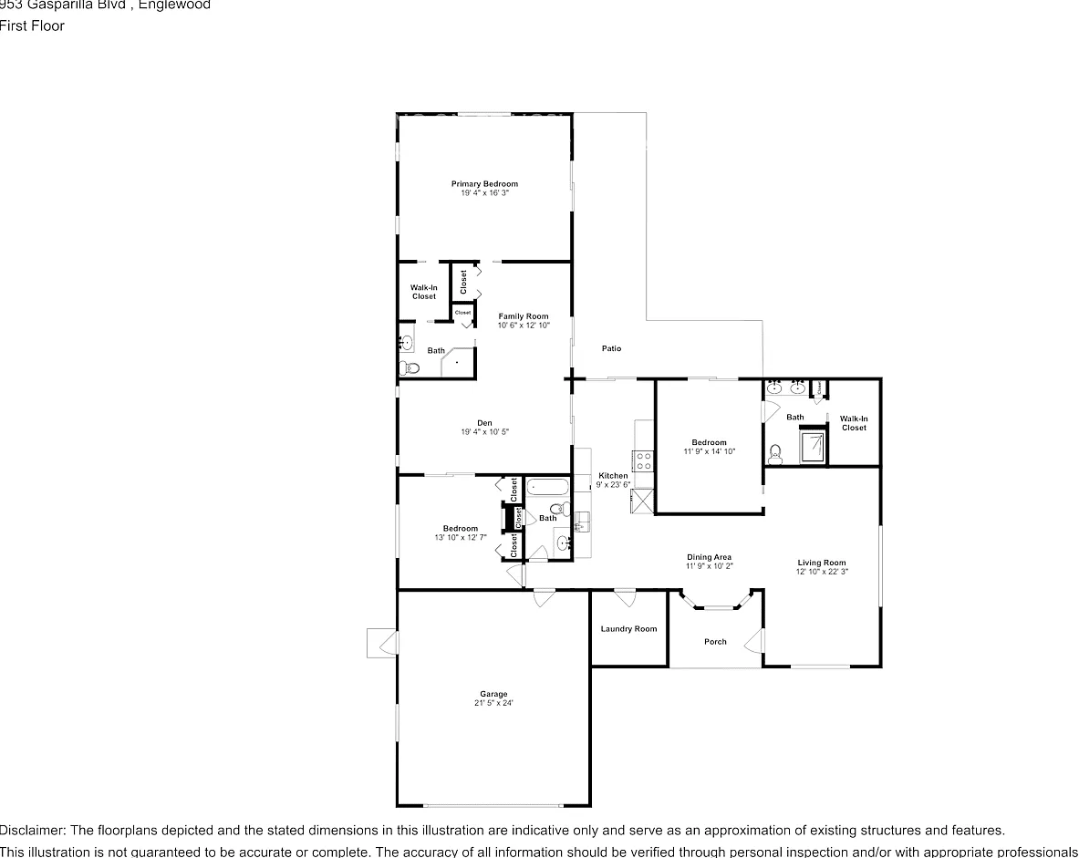 953 Gasparilla Blvd Englewood, FL 34223 — Photo 2