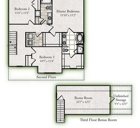 Second Floor at Croatan Crossing