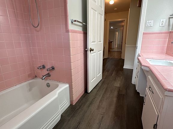 Bathroom #1: traditional bathroom with original tile