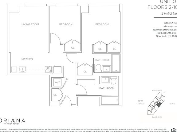 2nd image of 420 E 54th St APT 707