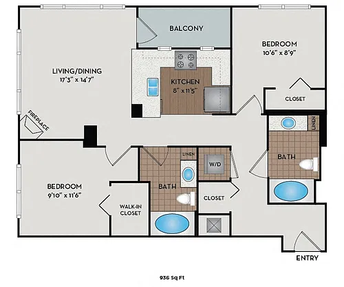 Floor plan Pier I to VIII