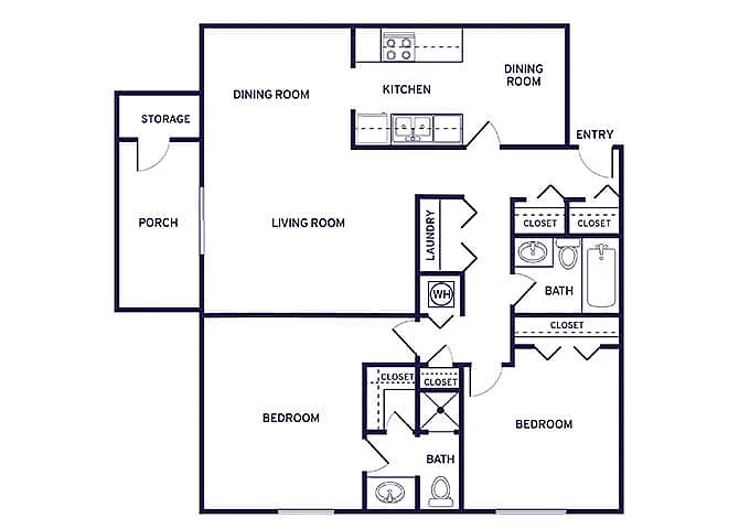 Floor plan B3