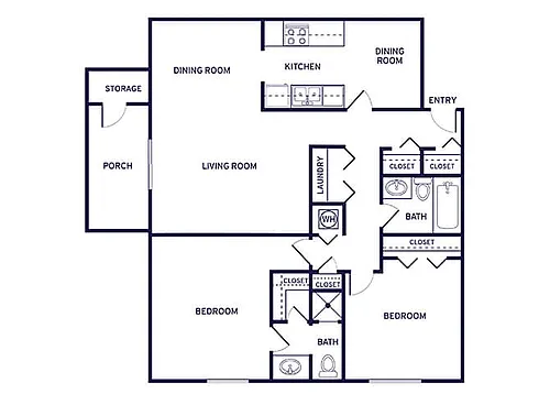 Floor plan B3