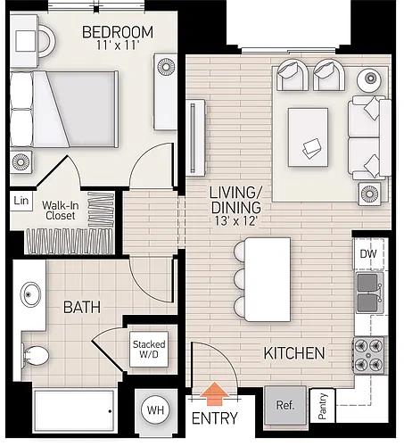 Floor plan River View III - Plan C