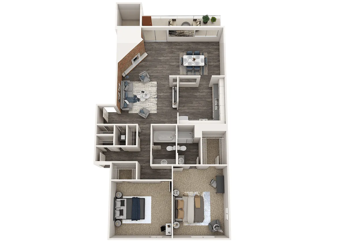 Floor plan Sheridan-Renovated