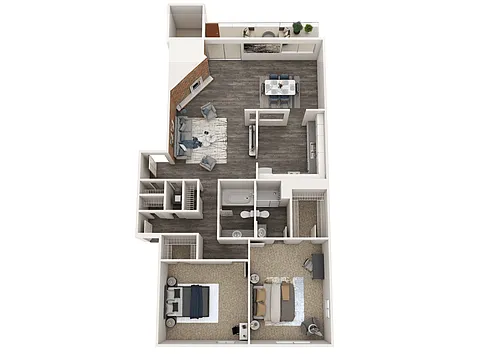 Floor plan Sheridan-Renovated