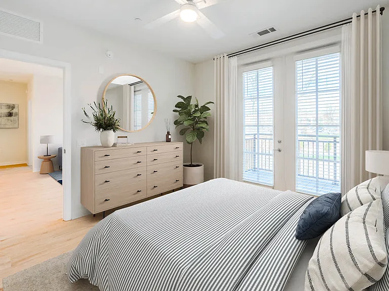 Bedroom with Hard Surface Flooring
