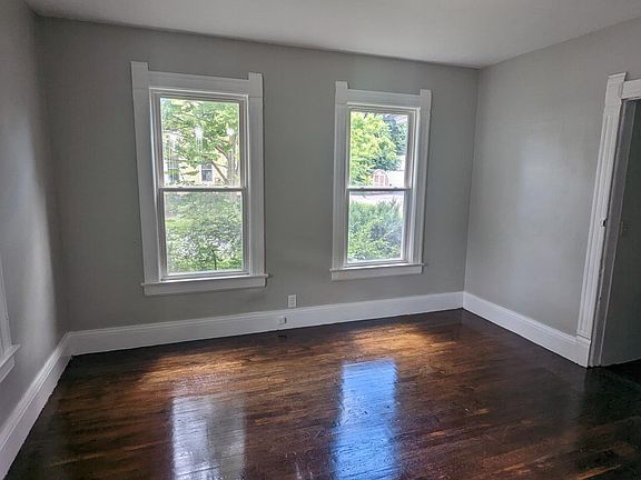 bedroom 1, windows in the front of the house