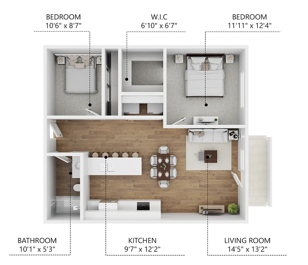 Floor plan B22