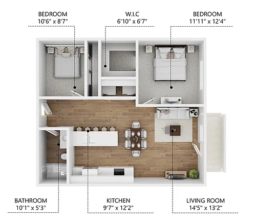 Floor plan B22