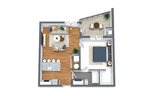 Floor plan Reservoir