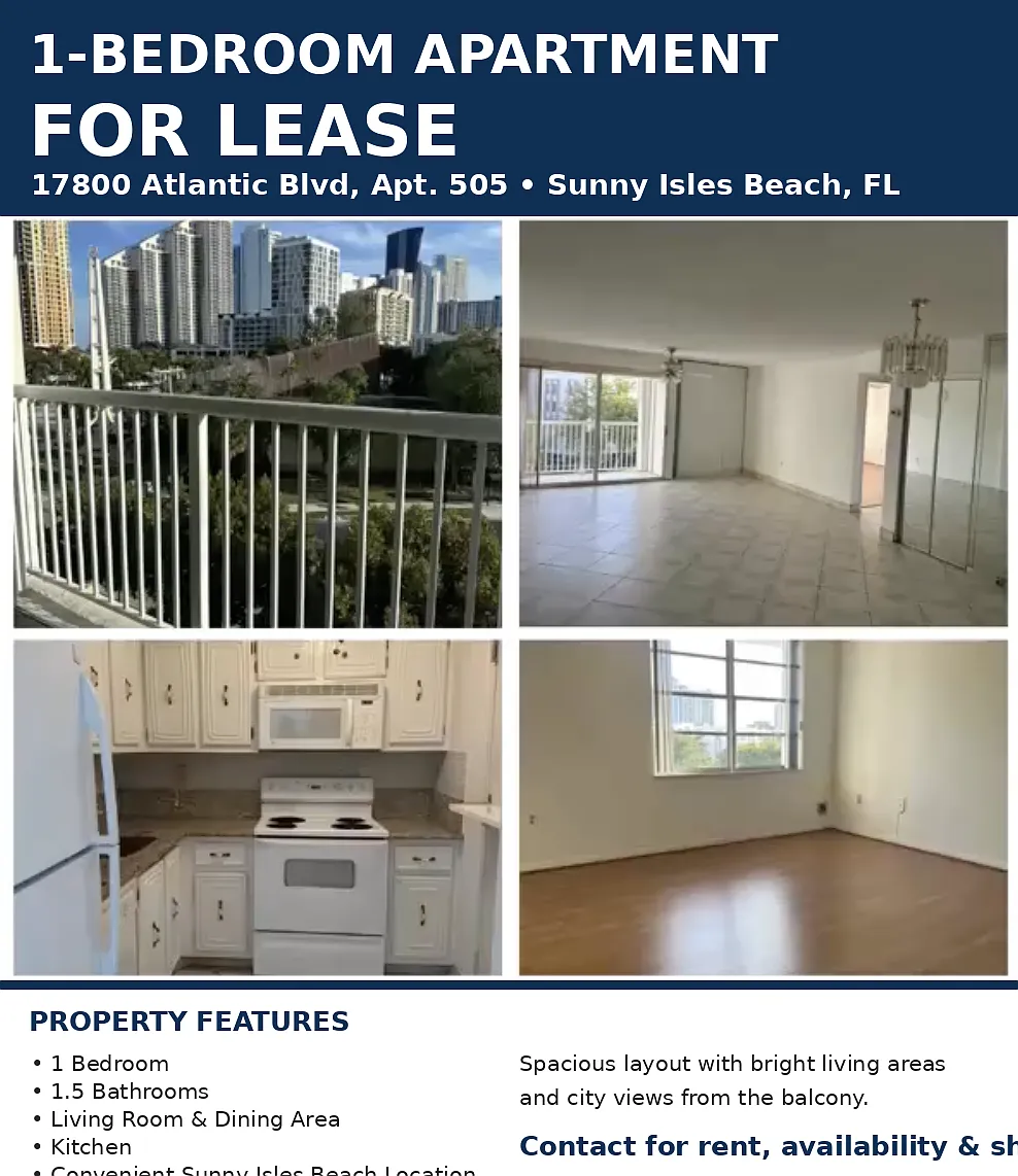 1 bed, 1.5 bath, 930 sqft, $1,900 — Photo 1