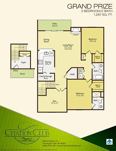 Floor plan Grand Prize