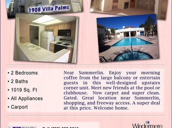 1908 Villa Palms Ct Unit 209, Las Vegas, NV 89128