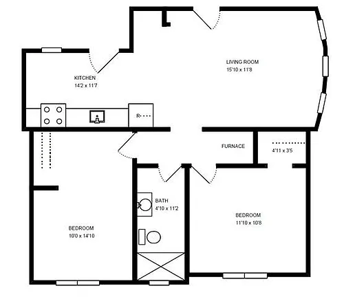 2128 N Sawyer Ave #3E Photo 1