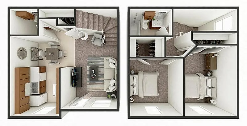 Floor plan 2E