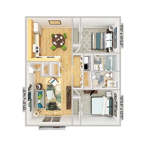 Floor plan B1