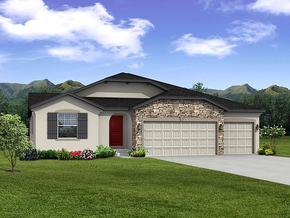 Cottage Exterior Photo representing home to be built and may demonstrate optional features