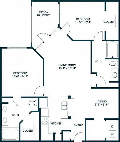 Floor plan B4 Classic