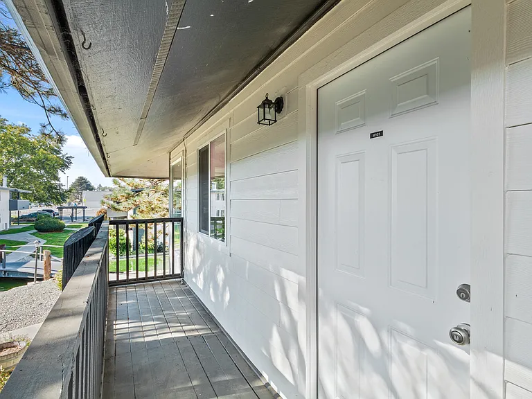 Front door at Lakeside