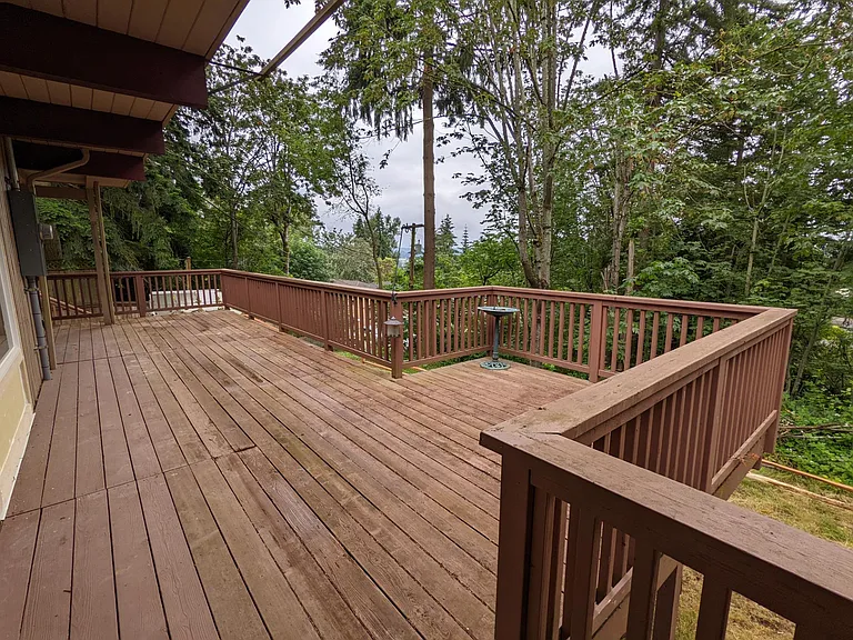Large deck