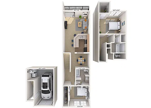 Floor plan The Aspen