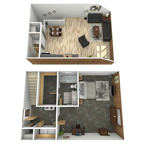 Floor plan Ray Charles