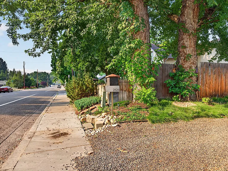 Private driveway