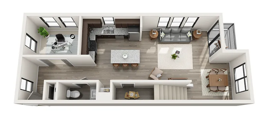 Floor plan Charles