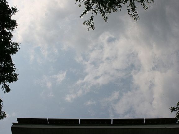 Solar Panel Array on Roof