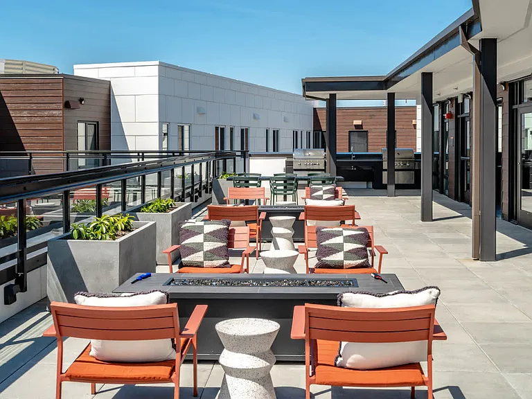 Rooftop Deck and Grilling Area