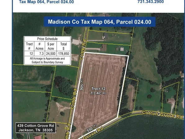 459 Cotton Grove Rd Tract 12, Jackson, TN 38305