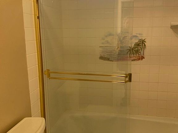 Accent tile in the bathroom