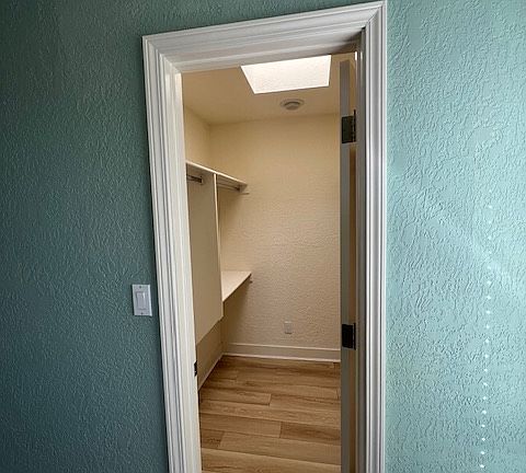 Large walk in closet