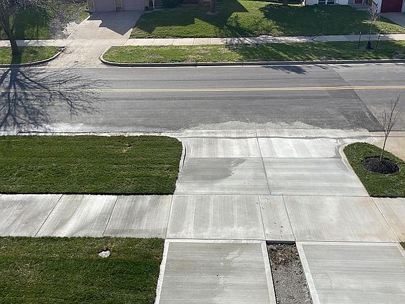 View from the second story window of Your driveway and street!:)